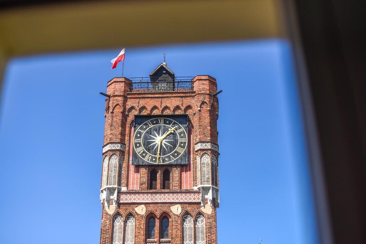 Apartament Z Widokiem Na Pomnik Kopernika - Rynek Staromiejski Thorn Exterior foto